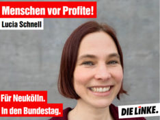 Lucia Schnell für Neukölln in den Bundestag