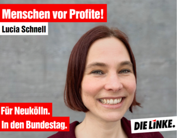 Lucia Schnell für Neukölln in den Bundestag